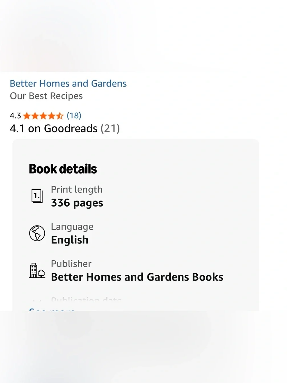 Better Homes and Gardens Our Best Recipes January 2003 New Condition